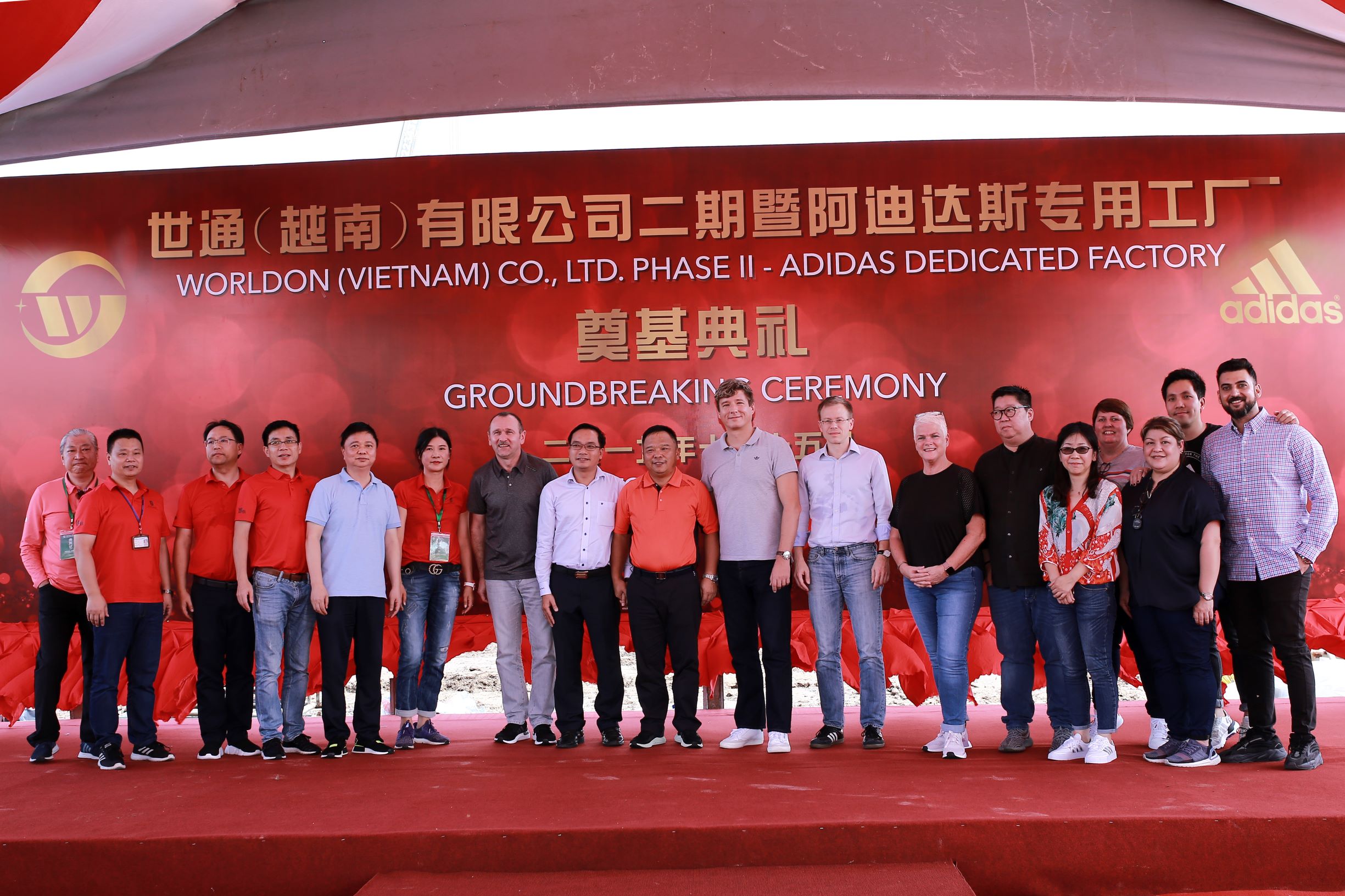 WORLDON - THE FINISH TOUCH & GROUND BREAKING CEREMONY ON OCTOBER 15TH, 2019.