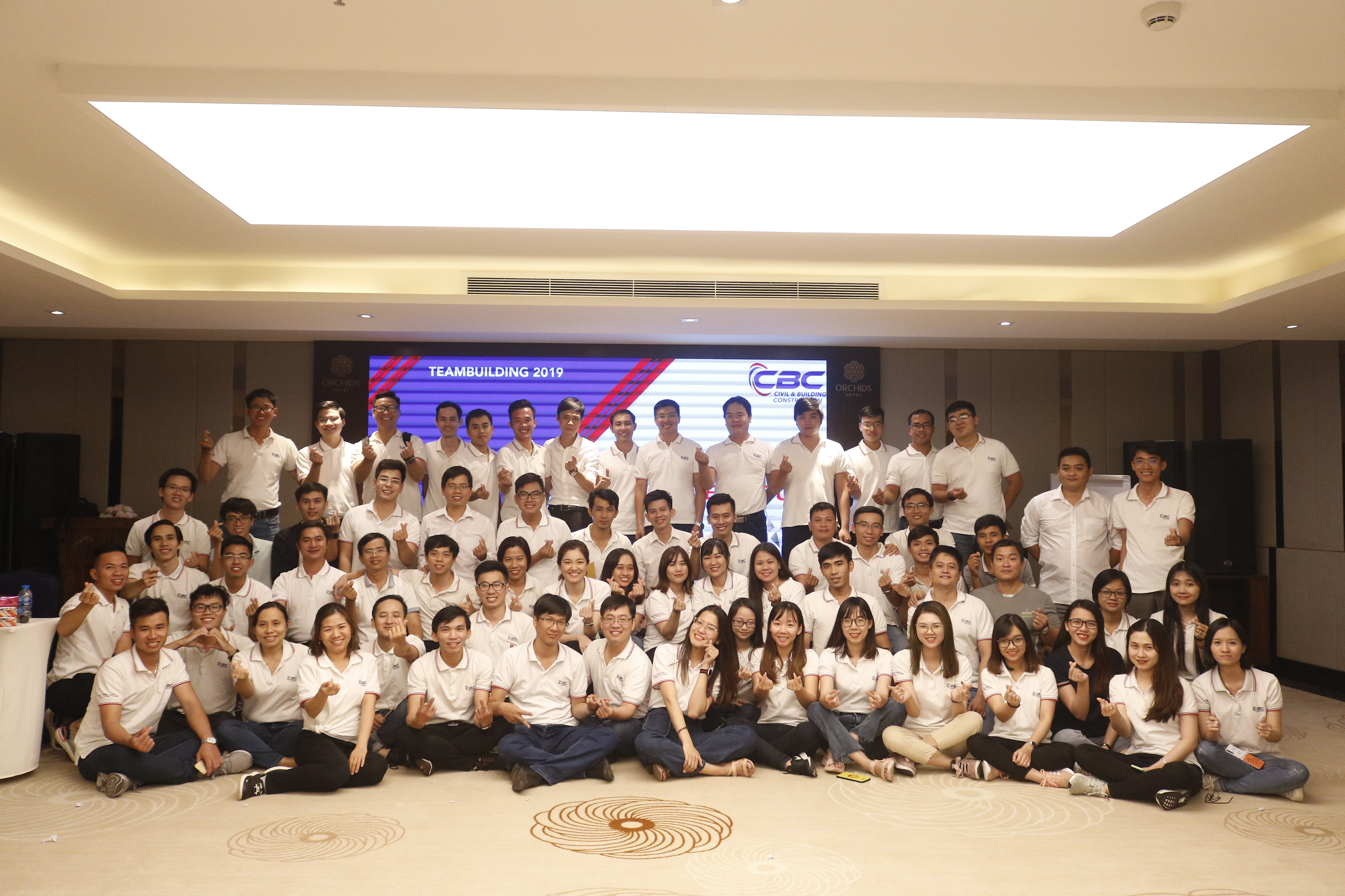 CBC INDOOR TEAM BUILDING " TOGETHER WE SHARE TO LEARN FOR THE BETTER FUTURE"