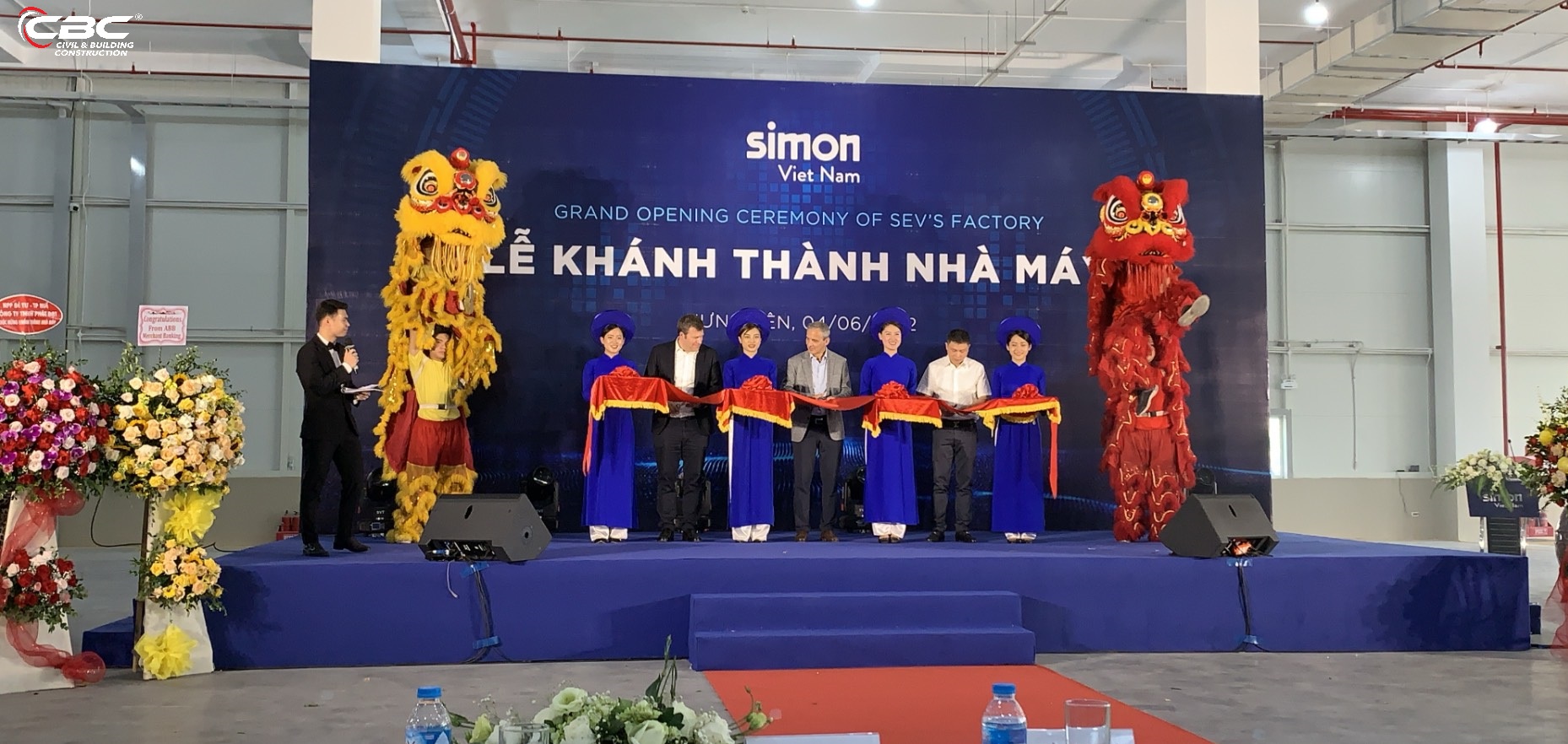 THE INAUGURATION OF SIMON POWER FACTORY - HUNG YEN