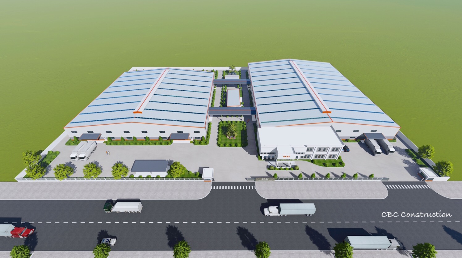 CBC is proud of to be awared as the General Contractror of "Sasi Auto Components Factory" at Cu Chi