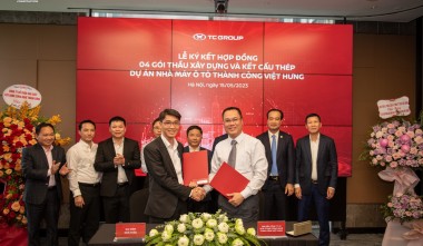 CBCONS SIGNING CONSTRUCTION CONTRACT FOR PROJECT VIET HUNG AUTO FACTORY