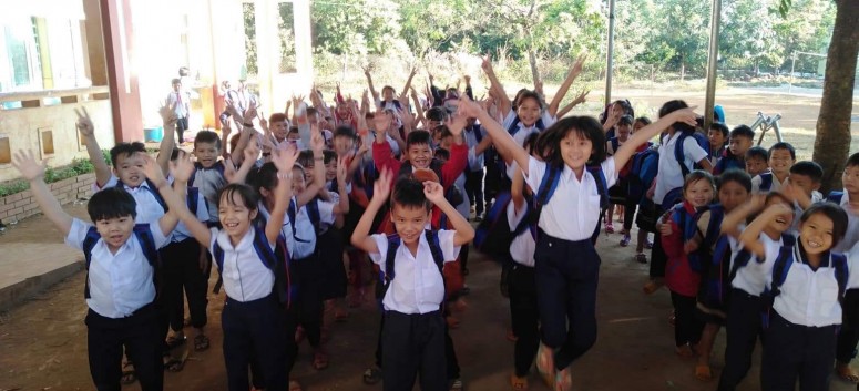 SPRING VOLUNTEER TRIP TO TO HIEU PRIMARY SCHOOL AT DAK NONG